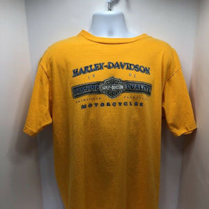 Harley-Davidson Shirt Gold Orlanso Size XL Florida